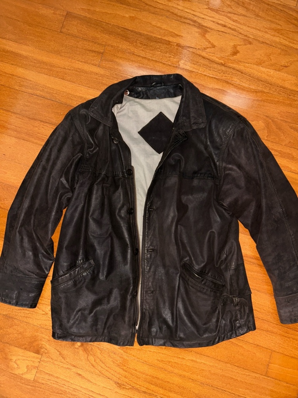 Men's Genuine Leather Jacket